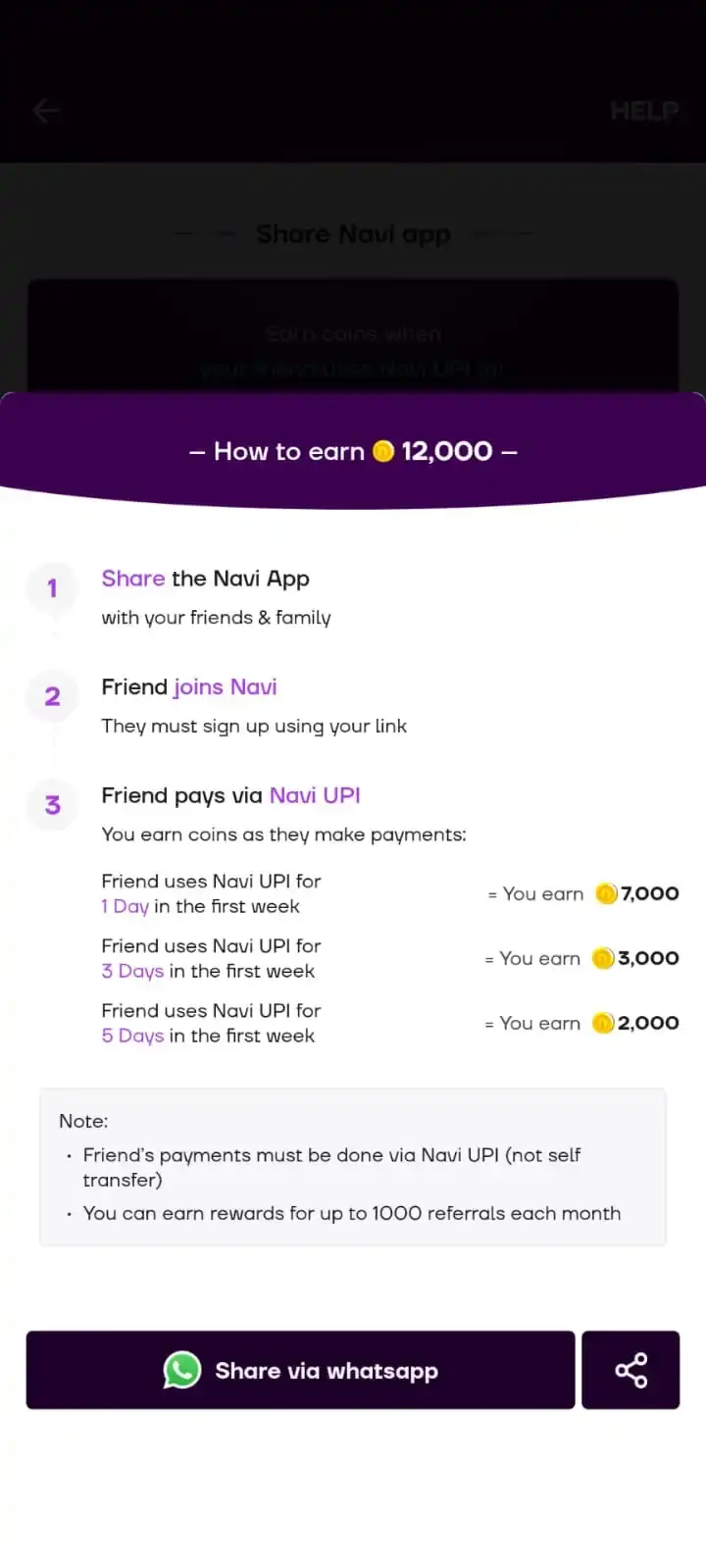 Navi referral code, invite code and refer & earn offer